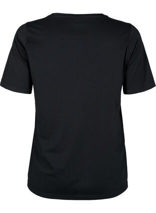 ZizziFLASH - T-shirt met motief, Black Be Kind, Packshot image number 1