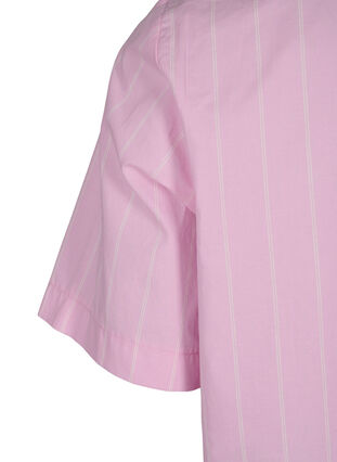 Robe rayée en coton biologique, Lilac Sachet, Packshot image number 3