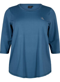 Training blouse met 3/4 mouwen