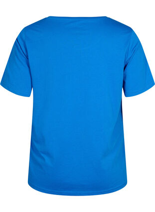 ZizziFLASH - T-shirt met motief, Strong Blue, Packshot image number 1