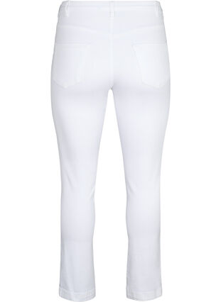ZizziSlim fit Emily jeans met normale taille, White, Packshot image number 1
