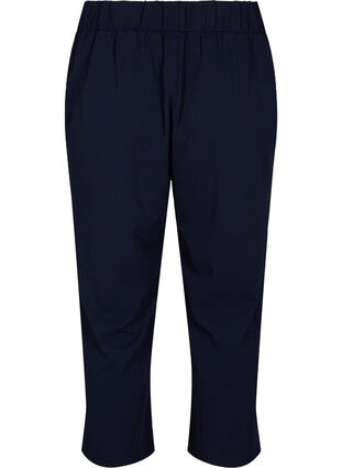 Zizzi Pantalon 7/8 coupe ample, Night Sky, Packshot image number 1