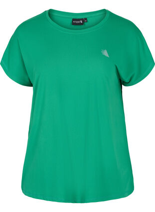 Zizzi T-shirt basique, Jolly Green, Packshot image number 0
