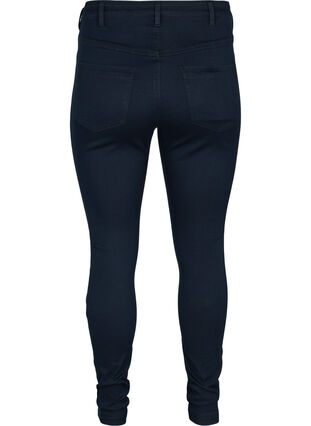 ZizziSuper slim Amy jeans met hoge taille, Unwashed, Packshot image number 1