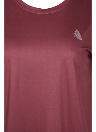 Zizzi T-shirt basique, Sable, Packshot image number 2