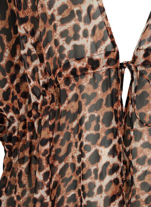 ZizziStrand kimono met print., Leopard, Packshot image number 2