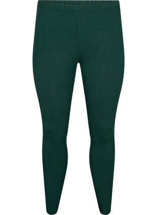 ZizziBasic legging in viscose, Scarab, Packshot image number 0