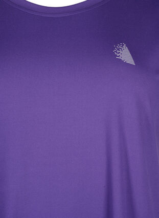 ZizziTrainings T-shirt met korte mouwen, Heliotrope, Packshot image number 2