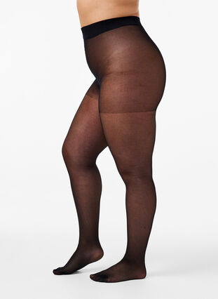 Zizzi Collants 40 deniers à compression légère, Black, Model image number 0