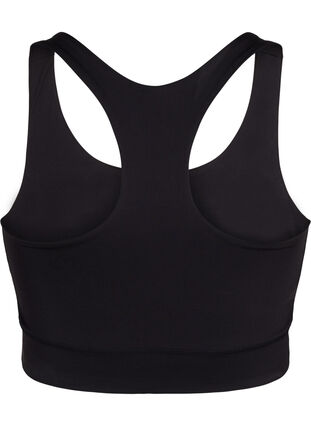 ZizziSportbeha met racerback, Black, Packshot image number 1