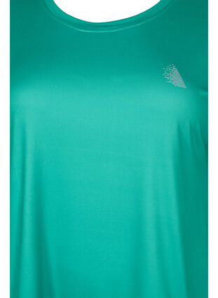 Zizzi T-shirt d'entraînement à manches courtes, Mint, Packshot image number 2