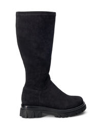 Large – Bottes en faux daim