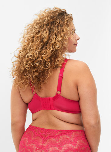 Zizzi Soutien-gorge en dentelle rembourré avec armature, Love Potion, Model image number 1