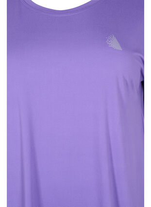 Zizzi T-shirt basique, Passion Flower, Packshot image number 2