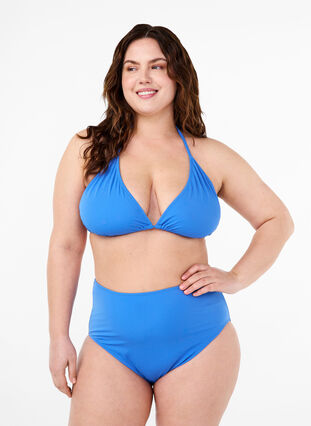 Zizzi Bas de bikinis à taille haute, Nebulas Blue, Model image number 0