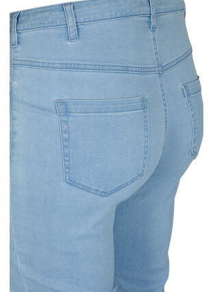 ZizziSlim fit Emily jeans met normale taille, Ex Lt Blue, Packshot image number 3