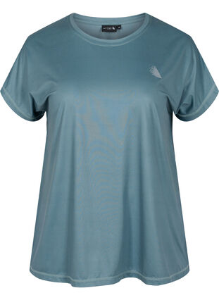 Zizzi T-shirt basique, Dark Forest, Packshot image number 0