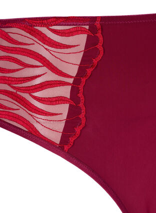 ZizziTai slip met borduursel en normale taille, Rhododendron, Packshot image number 2