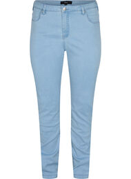 Slim fit Emily jeans met normale taille, Ex Lt Blue, Packshot