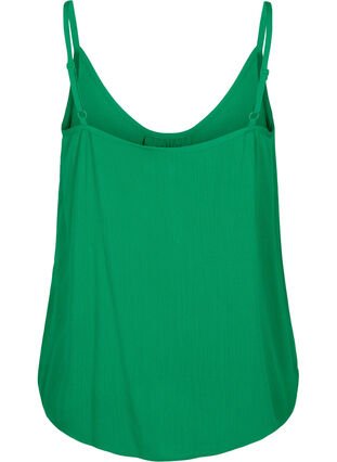 ZizziStrap top in viscose, Jolly Green, Packshot image number 1