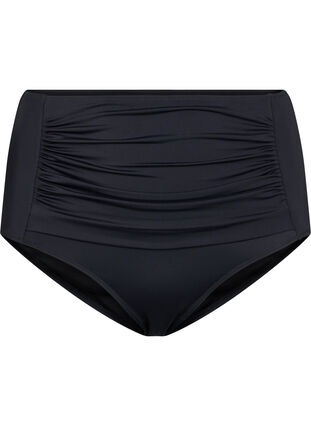 Zizzi Bas de bikini taille haute, Black, Packshot image number 0