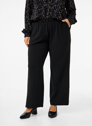 Zizzi Pantalon , Black, Model image number 2