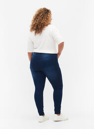 Super slim Amy jeans met hoge taille, Blue Denim, Model