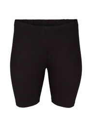 Short cycliste de base de couleur unie, Black, Packshot