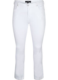 Slim fit Emily jeans met normale taille, White, Packshot