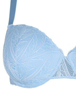 Zizzi Soutien-gorge en dentelle moulé avec armatures, Clear Sky, Packshot image number 2