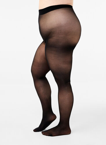 Zizzi Collants indémaillables 50 deniers, Black, Model image number 0