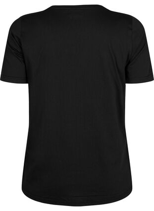 ZizziFLASH - T-shirt met motief, Black Wanderlust, Packshot image number 1