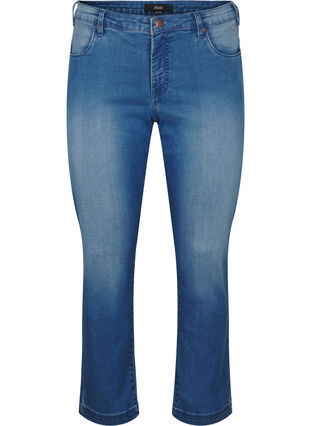 ZizziSlim fit Emily jeans met normale taille, Light blue, Packshot image number 0