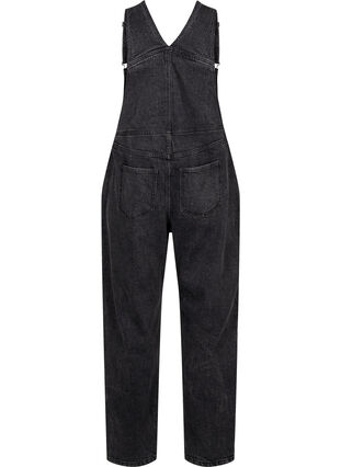 ZizziDenim overalls, Dark Grey Denim, Packshot image number 1