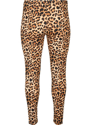 ZizziViscose leggings met luipaardprint, Leo, Packshot image number 1