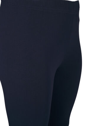 ZizziKatoenen legging met voering, Night Sky, Packshot image number 2