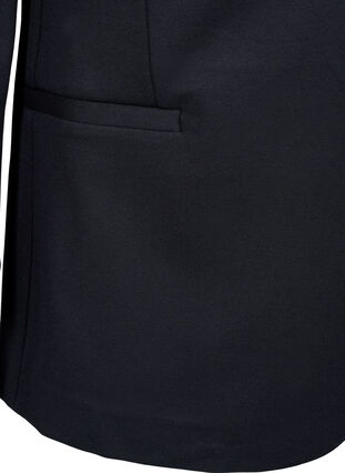 ZizziEenvoudige blazer met knoopsluiting, Black, Packshot image number 3
