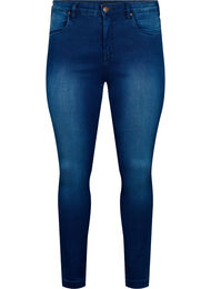 Jean Amy super slim avec taille haute, Blue Denim, Packshot