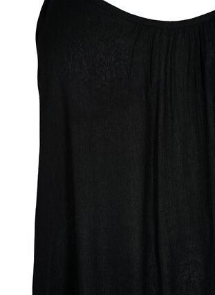 ZizziHemdje van viscose, Black, Packshot image number 2