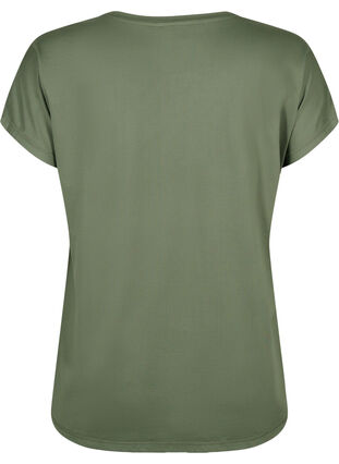 ZizziTrainings-T-shirt met korte mouwen, Thyme, Packshot image number 1