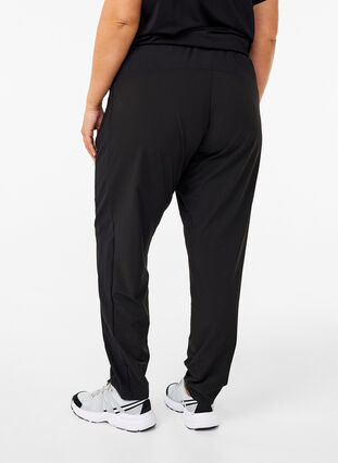 ZizziLichte trainingsbroek met zakken, Black, Model image number 1