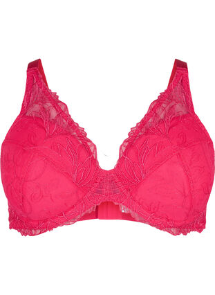 Zizzi Soutien-gorge en dentelle rembourré avec armature, Love Potion, Packshot image number 0