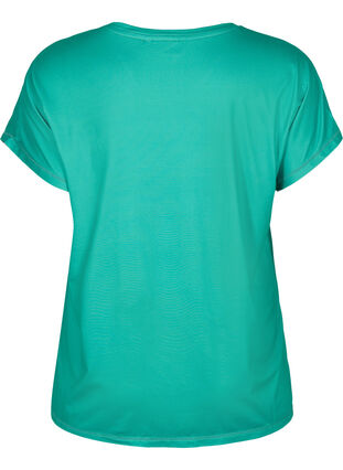 Zizzi T-shirt d'entraînement à manches courtes, Mint, Packshot image number 1