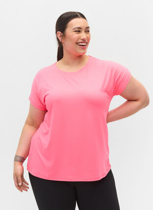 ZizziEffen sportshirt, Neon pink, Model image number 0