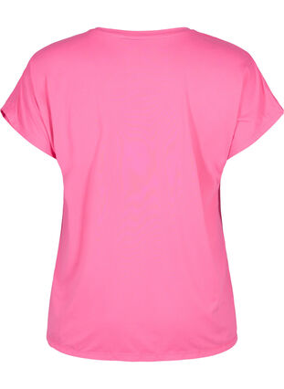 ZizziTrainings T-shirt met korte mouwen, Carmine Rose, Packshot image number 1