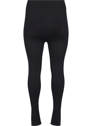 Zizzi Legging basique sans coutures, Black, Packshot image number 1