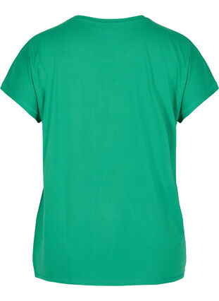 Zizzi T-shirt basique, Jolly Green, Packshot image number 1
