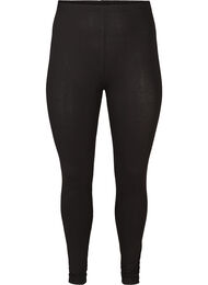 Basic legging in viscose, Black, Packshot