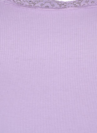 ZizziTop met kant, Lavender, Packshot image number 2