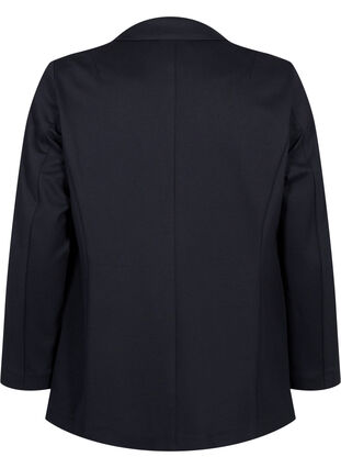 ZizziEenvoudige blazer met knoopsluiting, Black, Packshot image number 1